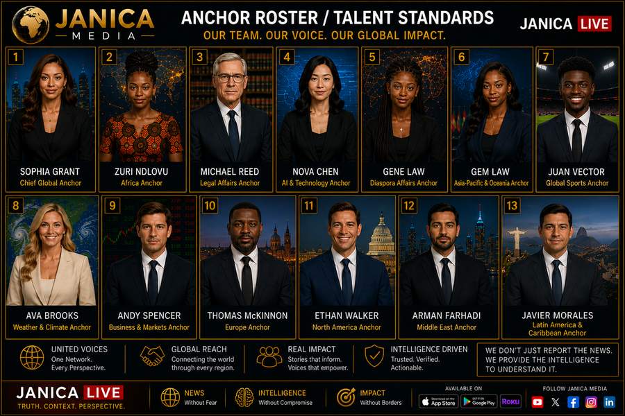 JANICA Media Anchor Roster